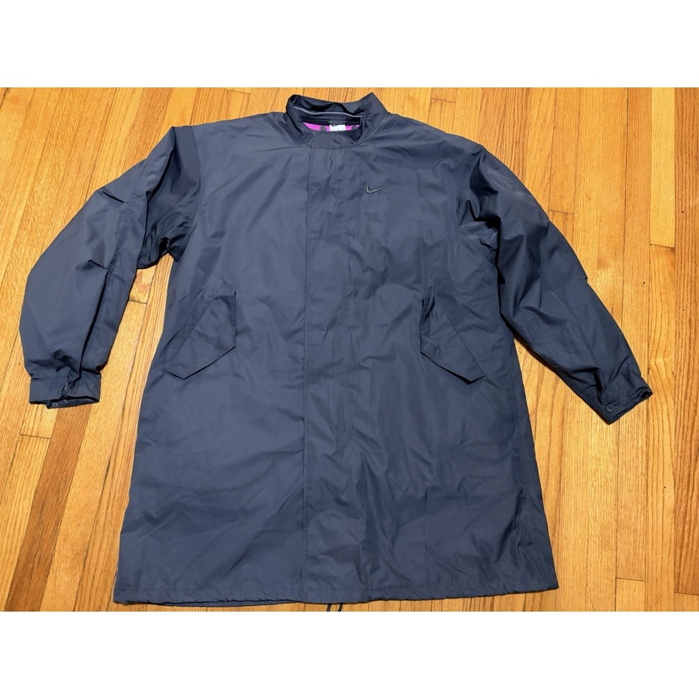 Nike Therma Fit Life Parka Smoke Grey Sportswear 3 In Sz M Oversized (No Hat)